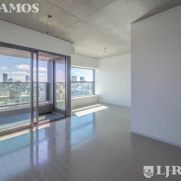 1 ambiente Torre Huergo - piso alto - muy luminoso