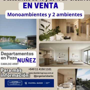 Departamento - Nuñez