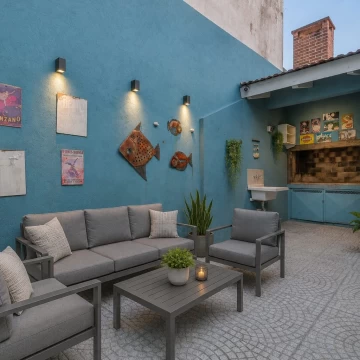 VENTA DE CASA EN 2 PLANTAS 4 AMBIENTES C/2 PATIOS EN BANFIELD ESTE