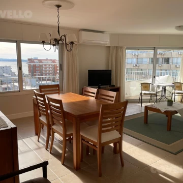 Departamento 3 dormitorios   dependencia y 2 cocheras en la Península