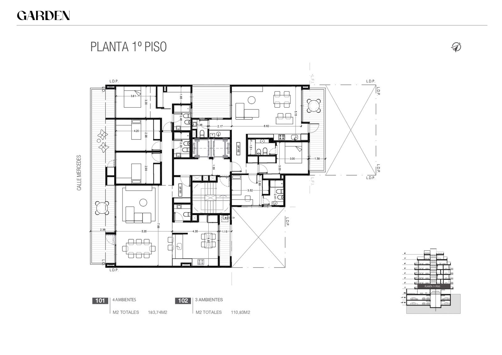 plano planta piso 1