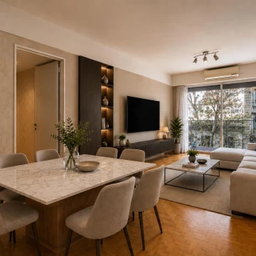 DEPARTAMENTO EN VENTA EN RECOLETA CON COCHERA