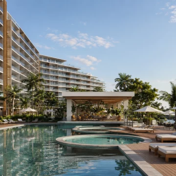 Departamento en venta en The Lighthouse en Marina Mazatlán 1 Recámaras