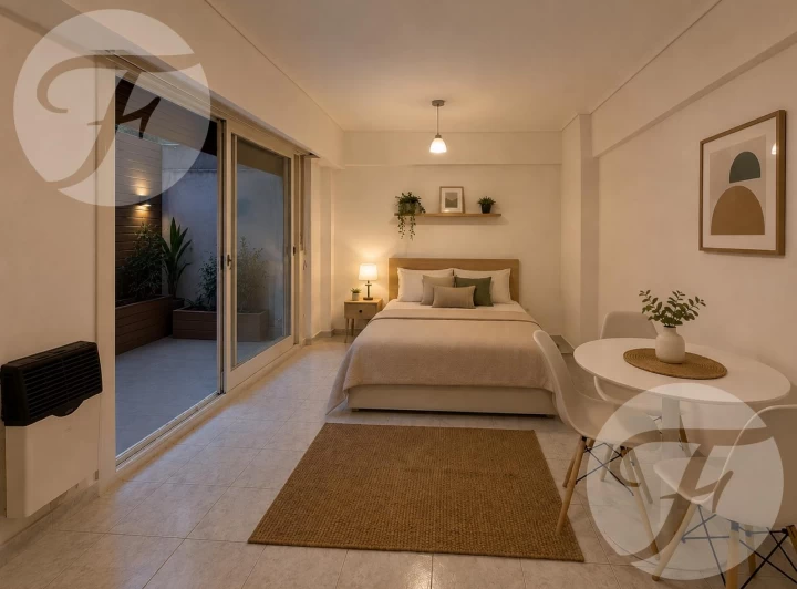 Monoambiente con patio en Recoleta | Ideal inversión y renta | Gutiérrez y Laprida