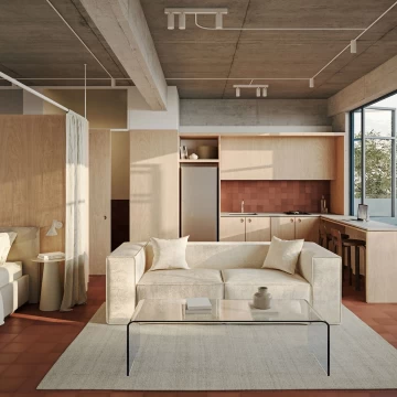 Penthouse en Venta con terraza en la Tabacalera