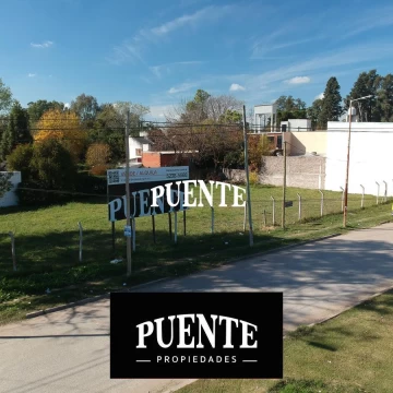 Excelente esquina para desarrollo comercial en Canning Esteban Echeverría