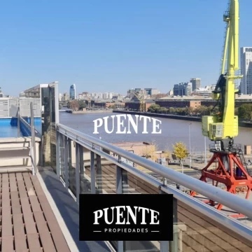 Monoambiente con balcón en venta en la mejor ubicación de Puerto Madero