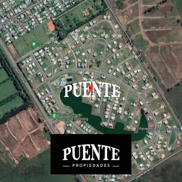 Terreno en Lagos de Canning con Fondo al Lago!!!
