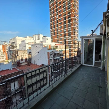 Alquiler departamento 2 ambientes con terraza en Recoleta