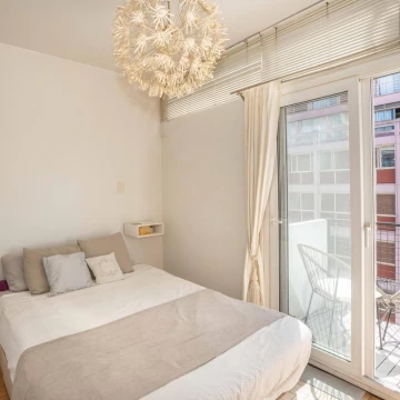 Venta depto 1 amb dividido y balcón Recoleta