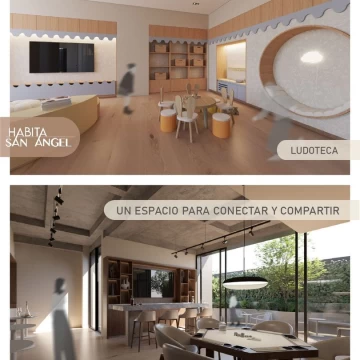 Aprovecha Descuento 4% y listo para entregar. Venta Depa en Habita San Angel con balcon y 2 hab 2.5 baños  
