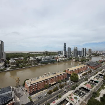Venta departamento 3 ambientes  vista al rio en Puerto Madero