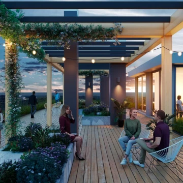 Venta apartamento de dos dormitorios con patio en Palermo, Montevideo