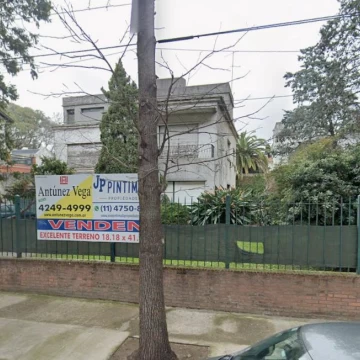 Terreno de 18,18 mts de frente