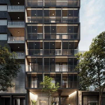 VENTA - Departamento en construcción de 1 dormitorio con balcón. Calidad Terraz - Lourdes, Rosario.