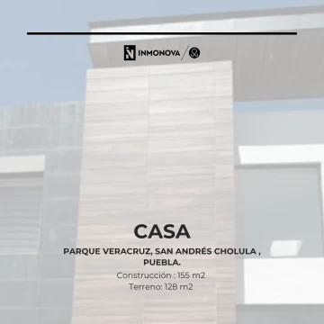 Casa en Parque Veracruz, Lomas de Angelópolis