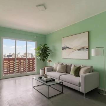 Departamento de 2 Ambientes al Contrafrente con Vista Abierta - San Cristóbal