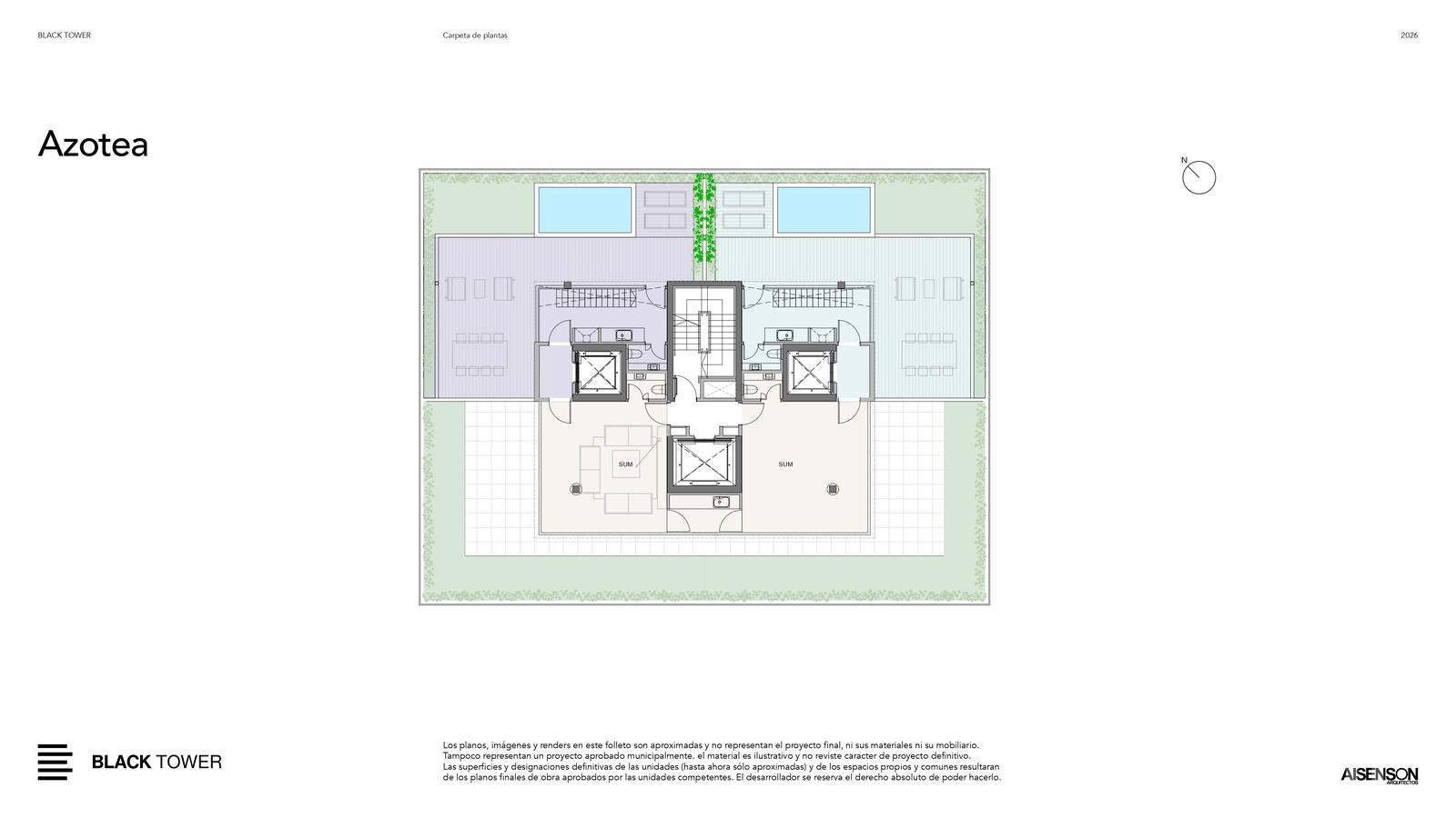 plano planta azotea
