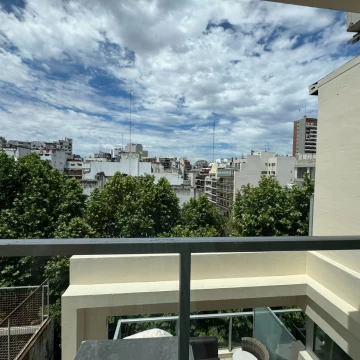 Departamento en alquiler Recoleta 1 ambientes