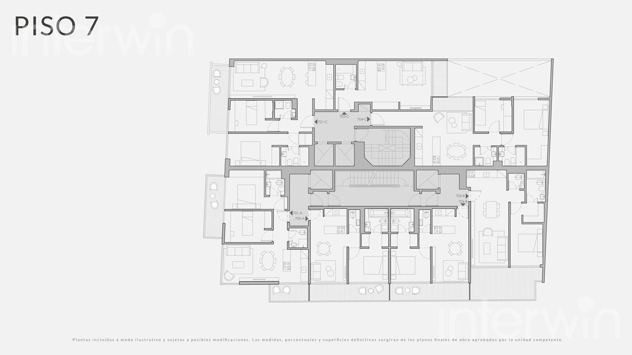 plano planta piso 7