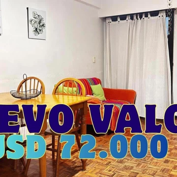 VENTA DEPARTAMENTO 3 AMBIENTES CON PATIO Y COCHERA