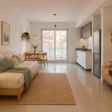 Venta Monoambiente Palermo al frente con balcon y amenities muy bajas expensas