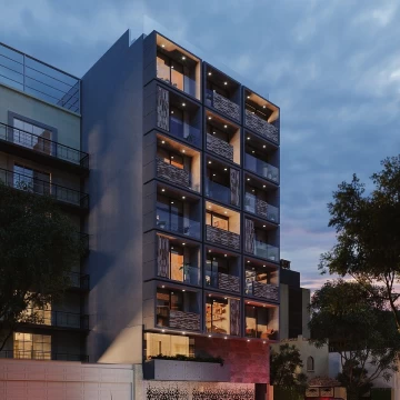 Departamento en venta en Cuauhtémoc-Roma Sur