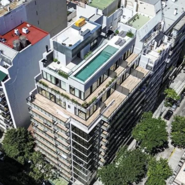 Venta departamento studio monoambiente al frente en Las Cañitas Palermo