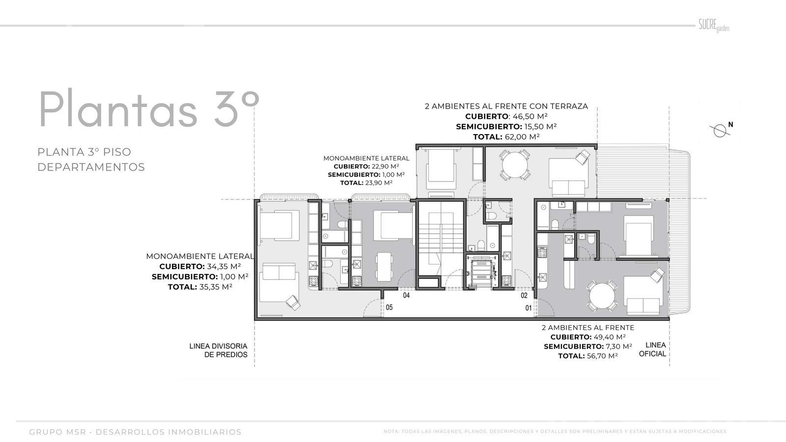 plano planta piso 3