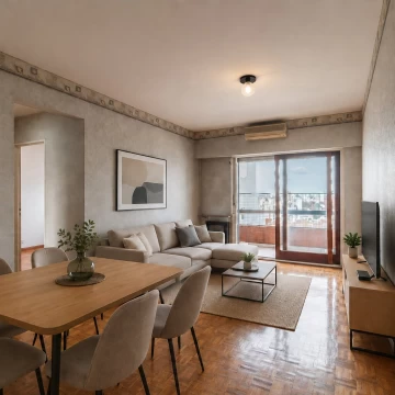 VENTA DE DEPARTAMENTO 3 AMBIENTES C/BALCÓN, PISO ALTO AL CONTRAFRENTE EN ALMAGRO
