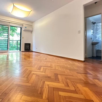 Venta Departamento 2 ambientes con balcón y cochera propia, Belgrano Nuñez