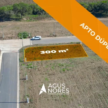 Lote 300m Apto Dúplex Venta