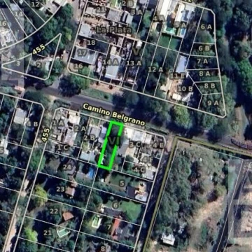 Terreno en  Venta
