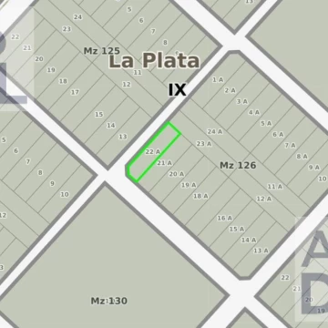 Terreno en Venta en 14/655 y 656 La Plata - Alberto Dacal Propiedades