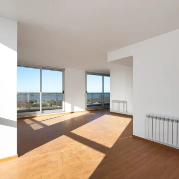 Piso exclusivo 2 dormitorios divisible con parrillero, vista río y amenities
