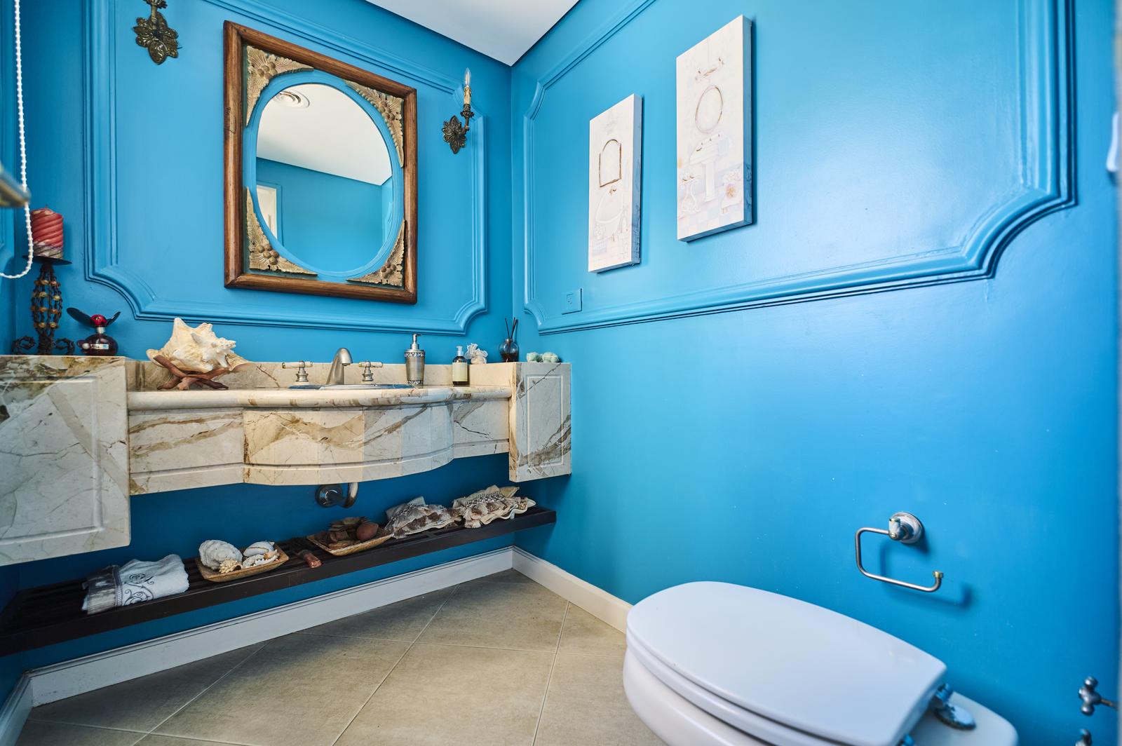 Toilette de recepción