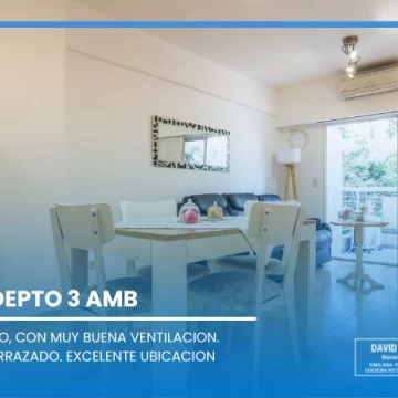 Departamento, Villa del Parque, DEVOTO, tres ambientes, balcón, dos baños, CABA