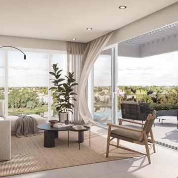 4 ambientes con terraza Lagunita Nordelta
