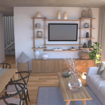 4 ambientes con balcon - Pacheco Central en pozo