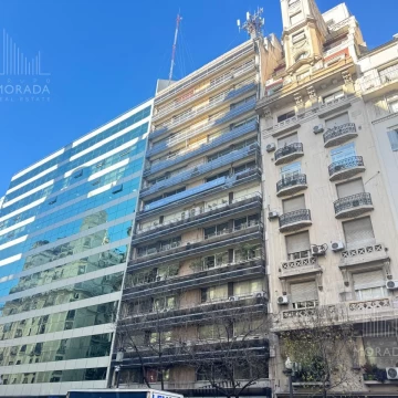 Oficina Comercial en Alquiler  | Av. Córdoba | Piso 8 al Frente | Cochera | Lista para Usar