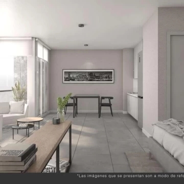 Departamento en  Planta baja con patio monoambiente Villa Crespo