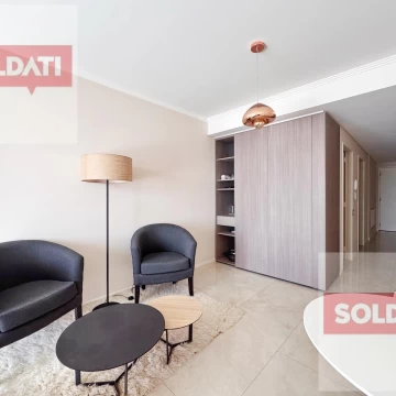 Venta departamento amoblado monoambiente en Torre Deco Recoleta