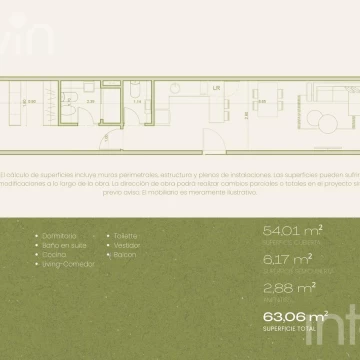 Departamento - Colegiales