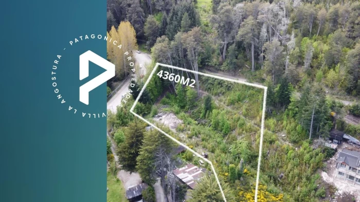 VENTA LOTE  4360 m2, PUERTO, VILLA LA ANGOSTURA