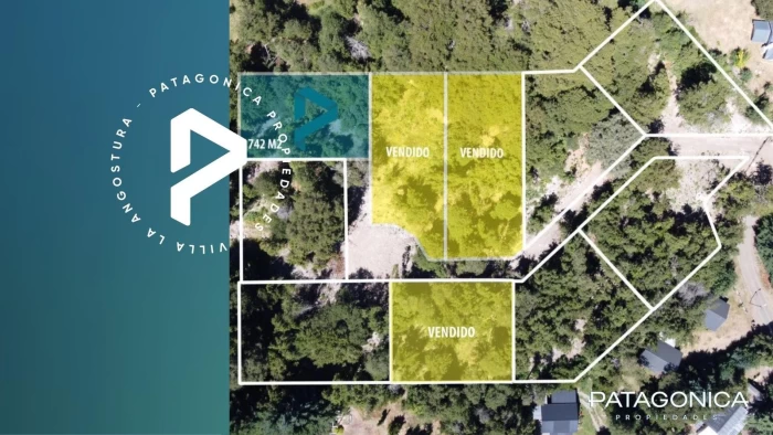 VENTA - Lote/Terrero UF6 de 742m2 en Lomas del Correntoso, Villa La Angostura