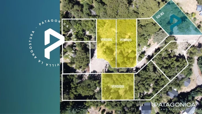 VENTA - Lote/Terrero UF10 de 928m2 en Lomas del Correntoso, Villa La Angostura