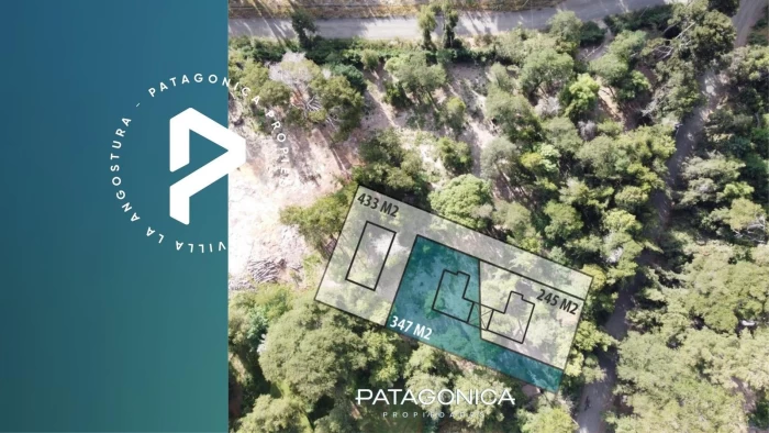 VENTA -Lote 347.16 M2 apto 1 UF Las Balsas, Villa la Angostura