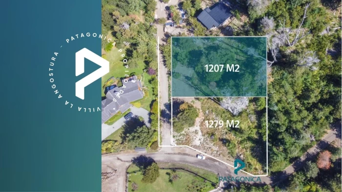 VENTA LOTE 1.207m2 PH, PUERTO MANZANO, VILLA LA ANGOSTURA
