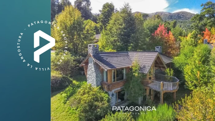 VENTA Cabaña 4 amb 184m2, Puerto Manzano, Villa la Angostura - Complejo Puente Viejo