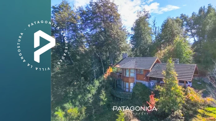 VENTA Casa 149m2 amoblada Costa de Rio, amenities  Villa la Angostura